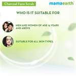 Mamaearth Charcoal Face Scrub For Oily Skin and Normal skin